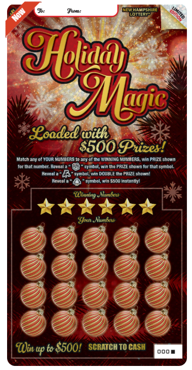Scratch - $10 - Holiday Magic - 1680