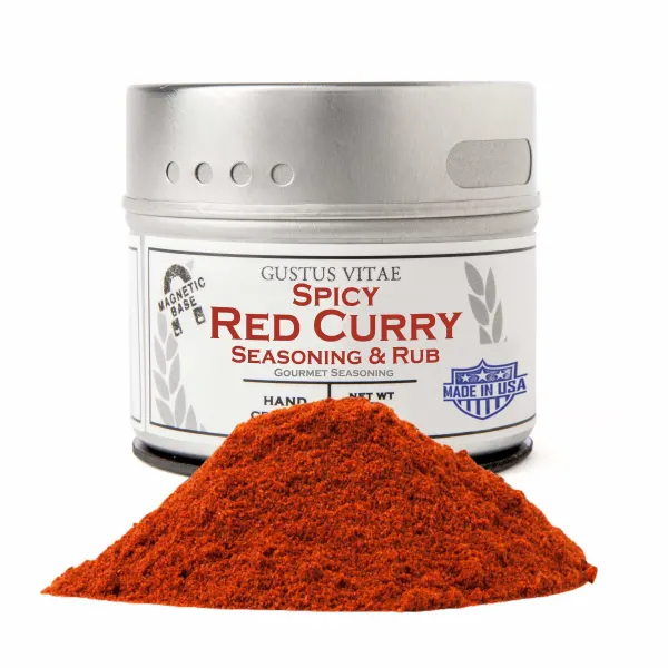 Gustus Vitae  Spicy Red Curry Seasoning 2 oz