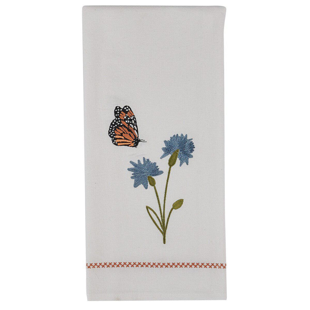 Park Designs - Everyday Dish Towel - Blue Flower Decorative 7499-863 DISVEN