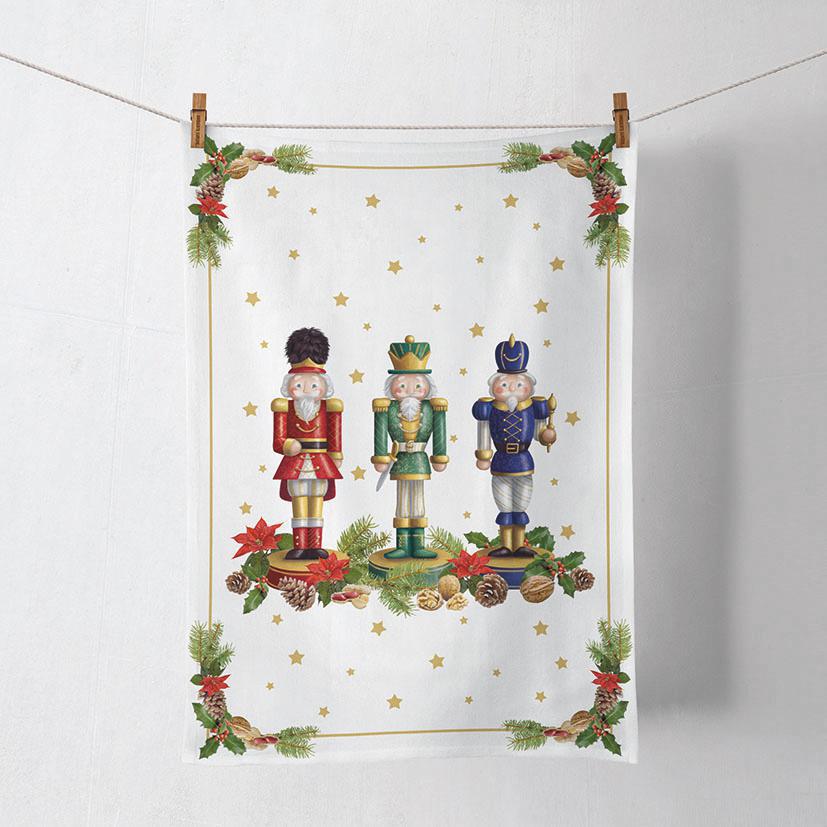 Ampelco - Kitchen Towel ''Bearded nutcracker" 37818090