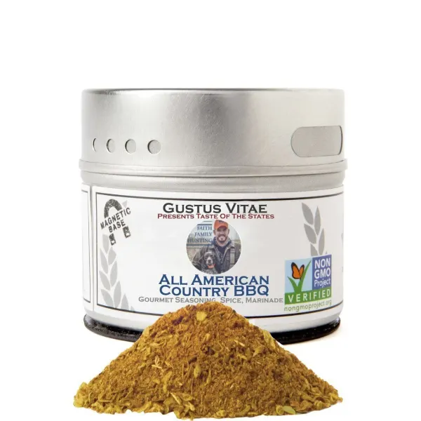 Gustus Vitae All American Country BBQ Seasoning  Tin
