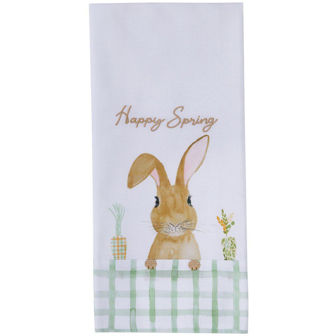 Park Designs - Carrot Patch Decorative Dishtowel ( Happy Spring ) - 3964-106