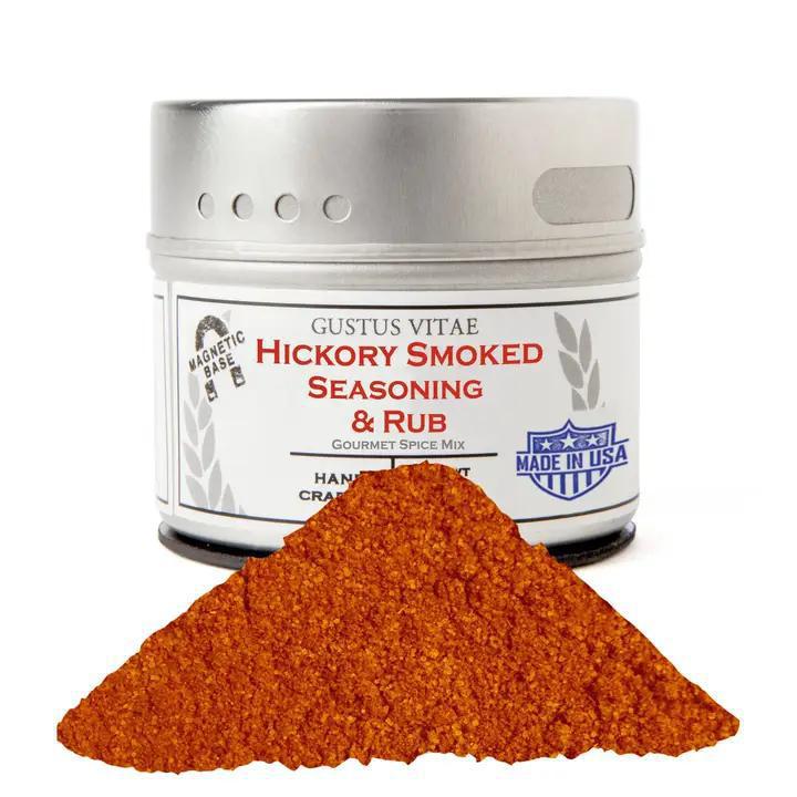 Gustus Vitae  Hickory Smoked Seasoning  Tin