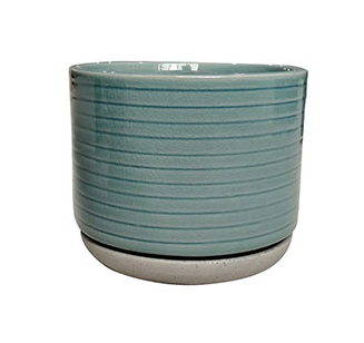 Southern Patio - 6" Vado Planter - Sea Blue - 81250891