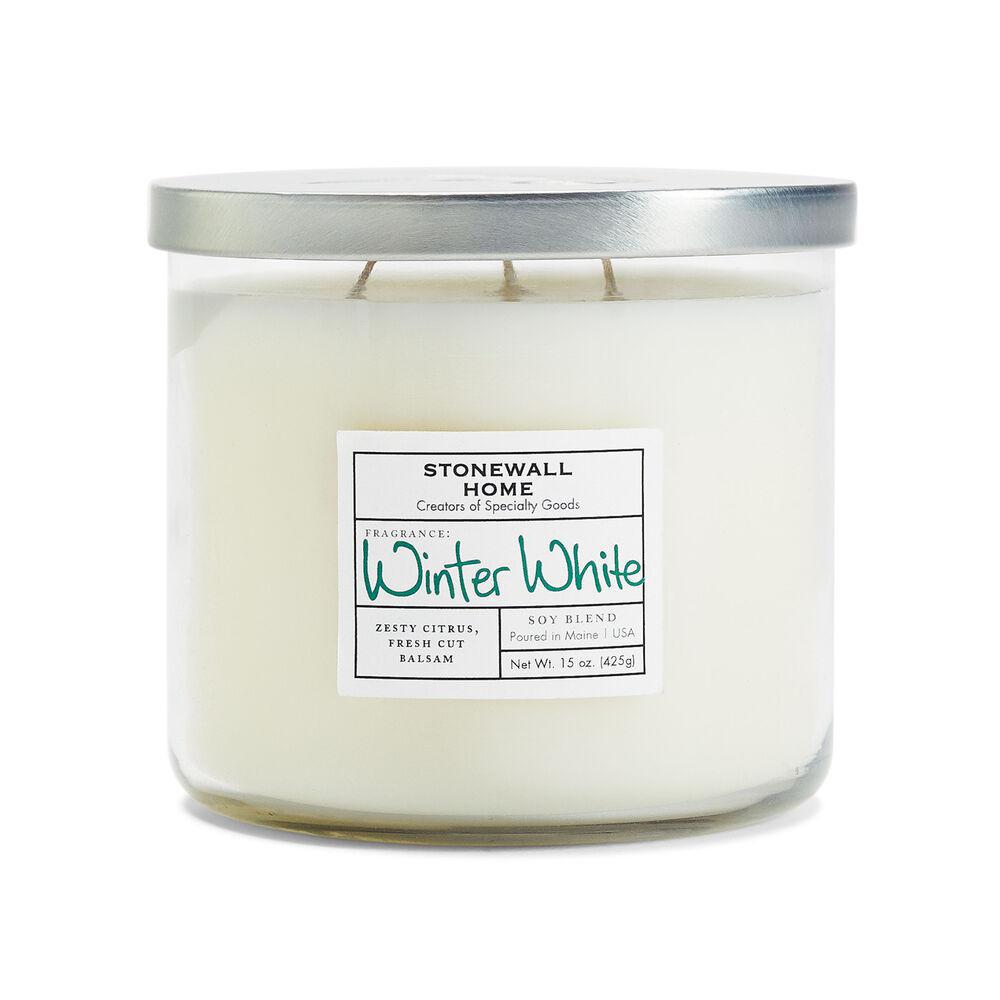 Stonewall Kitchen Candle Winter White - 15 oz Bowl 651515 Do not order until 191549 is 0