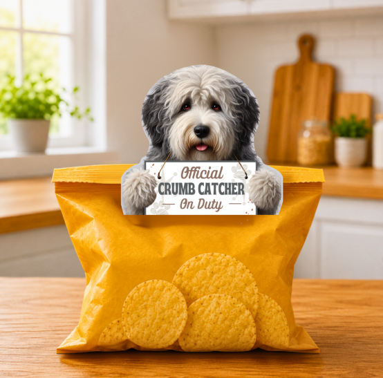 E&S Pets - Old English Sheepdog - Chip Clip - 247-77