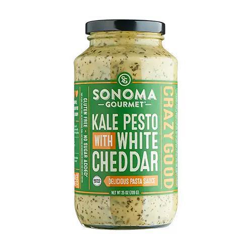 Sonoma Gourmet - Kale Pesto With White Cheddar Pasta Sauce 25 oz - CSG1361-1