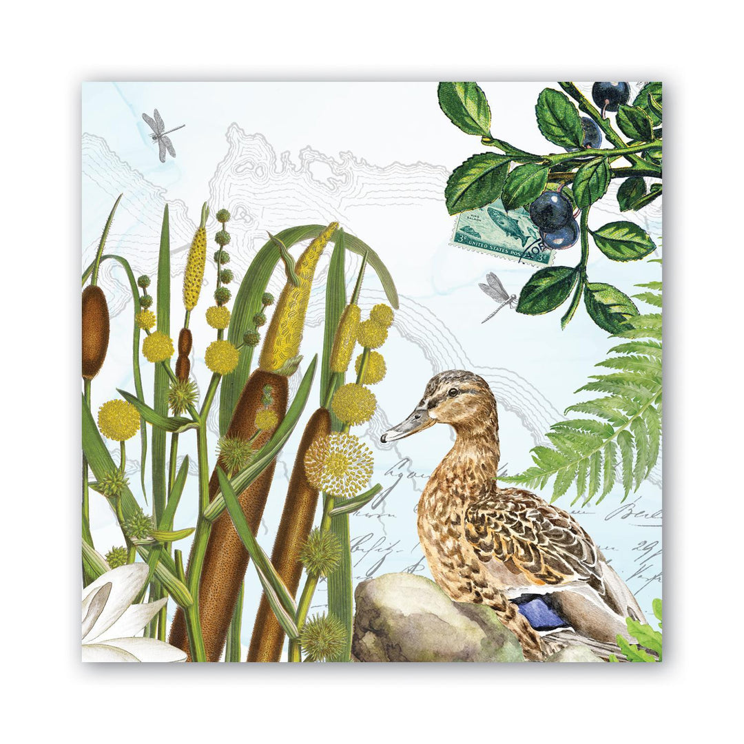 Michel Design Works - By the Lake Large Luncheon Napkin 817429 DISVEN