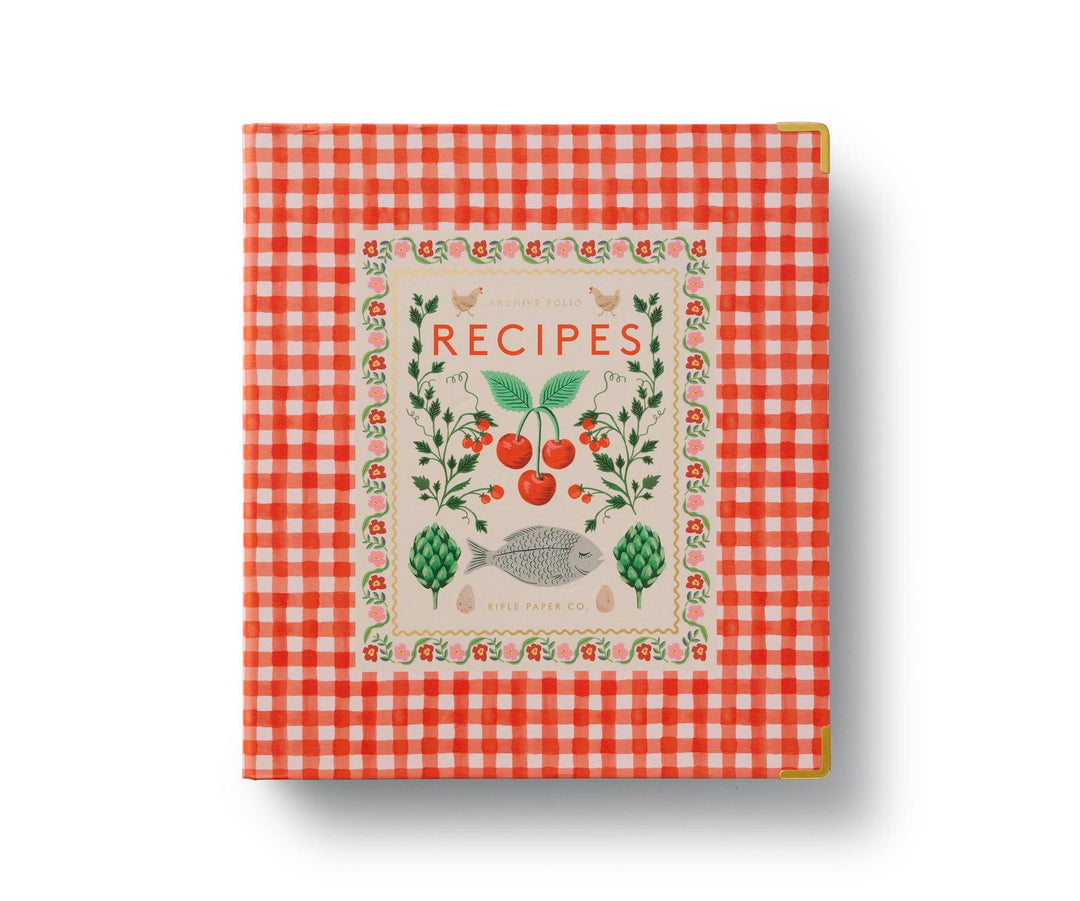 Rifle Paper Co. - Cherry Farm Recipe Binder - BMR002