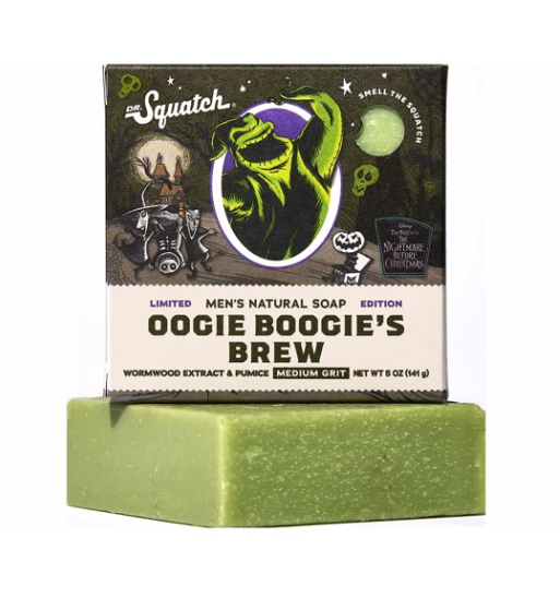 Dr. Squatch - Nightmare Before Xmas - Oogie Boogie's Brew Bar Soap 5 oz - WH-BAR-OBB-01