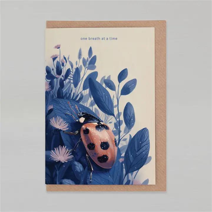 Botanopia - One Breath At A Time | Encouragement Card | Sympathy Card - GC093