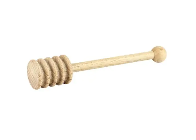 Frontier Co-op - Harold Import HIC Wooden Mini Honey Dipper - 228424