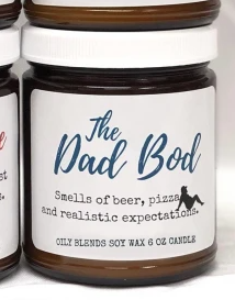 Oily Blends - Sex Candles - Dad Bod 6 oz