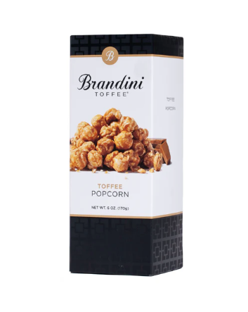 Brandini Toffee - Toffee Popcorn 6 oz Box DISSVF