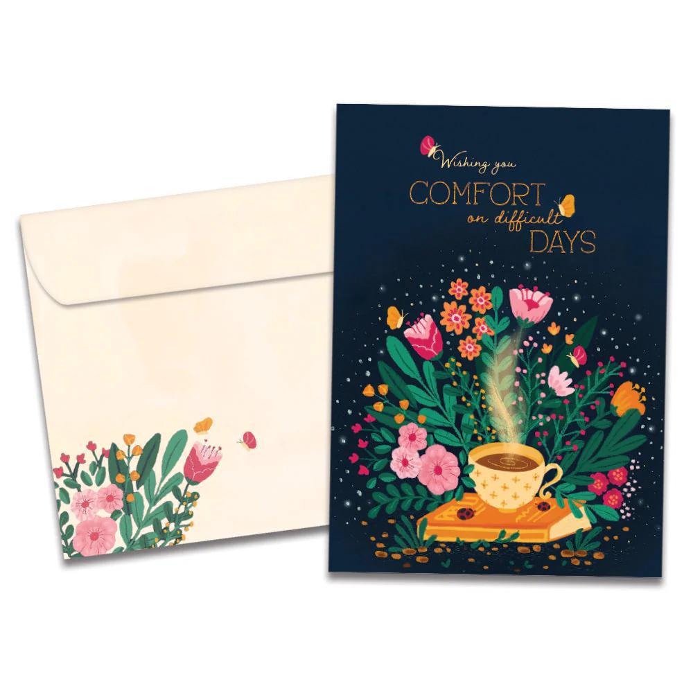 Tree-Free Greetings - Sympathy Card - Wishing you Comfort 22090