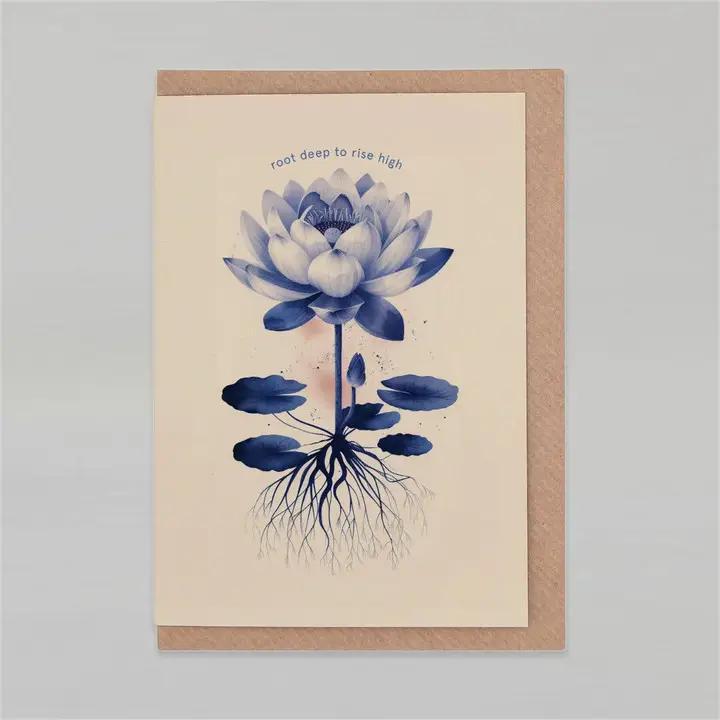 Botanopia - Root Deep To Rise High | Encouragement Card | Plant Lover - GC101