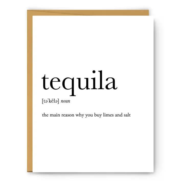 Footnotes - Tequila Definition - Everyday Card