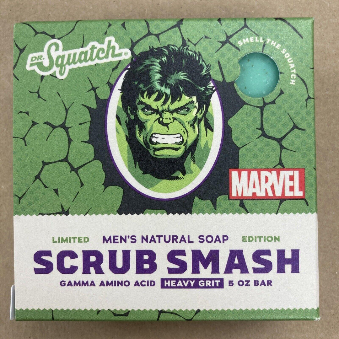 Dr. Squatch - Avengers - Scrub Smash Bar Soap 5 oz DISVEN