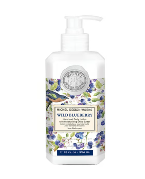Stonewall Kitchen - Michel Design Works - Wild Blueberry Hand & Body Lotion 12 oz - 856466