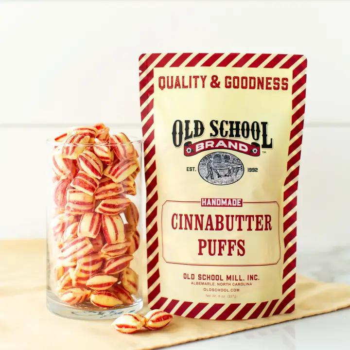 Old School Brand - Cinnabutter Puffs 8 oz - 4013