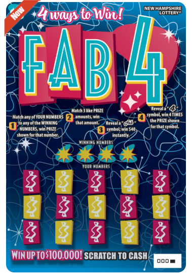 Scratch - $5 - Fab 4 - 1700