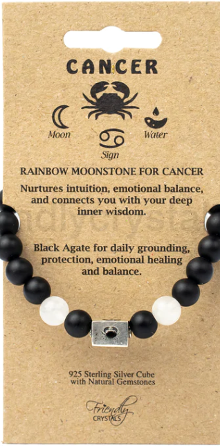 Friendly Crystals - Zodiac Collection - Cancer - 6MM