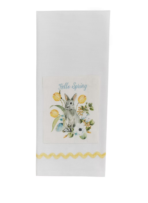 Park Designs - Hello Spring Printed Dishtowel - 7499-702