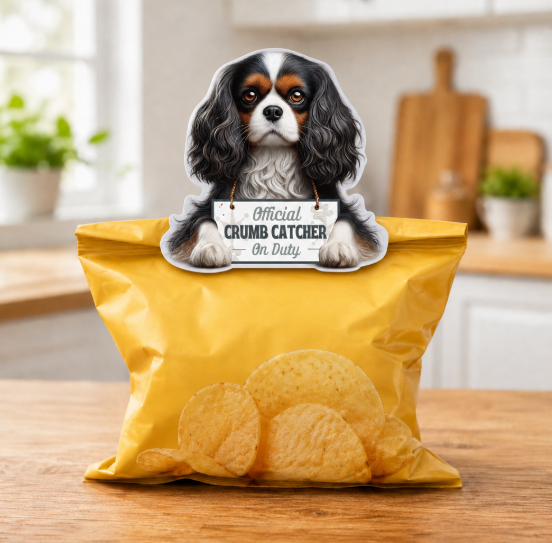 E&S Pets - Cavalier King Charles, Tri Color - Chip Clip - 247-19