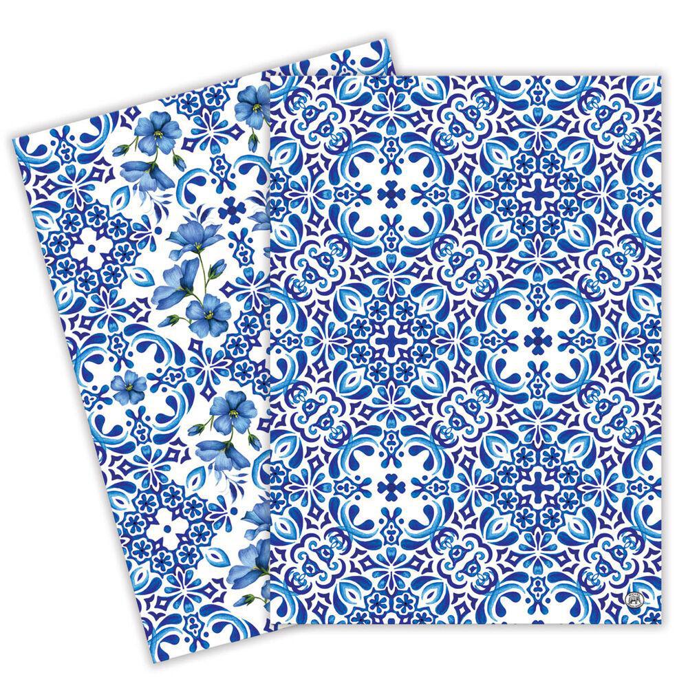 Stonewall Kitchen - Michel Design Works - Indigo Seas Kitchen Towels Set of 2 - 830438