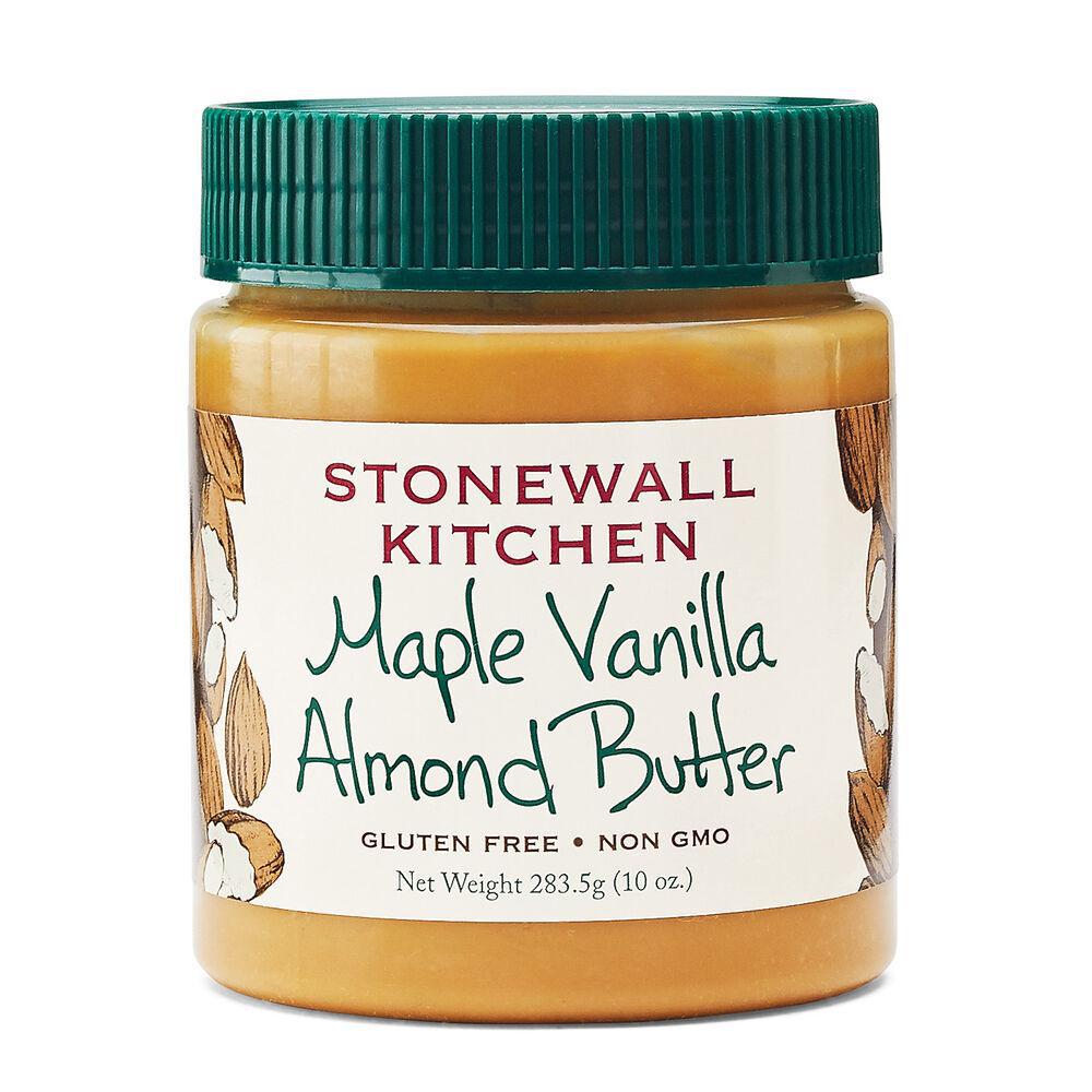 Stonewall Kitchen Maple Vanilla Almond Butter 10 oz jar 553938 DISSVF