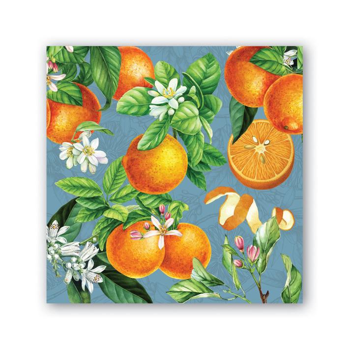 Stonewall Kitchen - Michel Design Works - L'Orange Cocktail Napkin - 814437