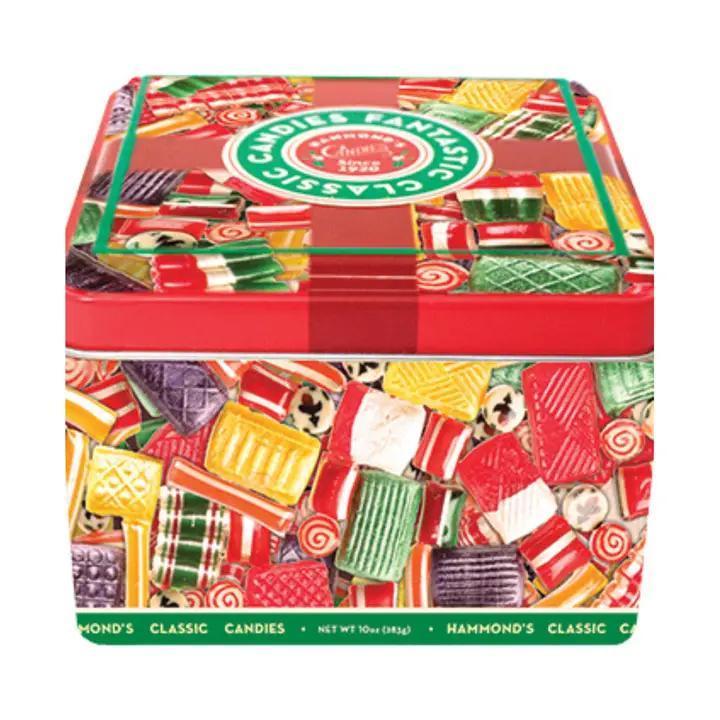 Hammond's Candies - Christmas Holiday Mix 16 oz Gift Tin - XI90012