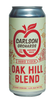 Carlson Orchards - Oak Hill Blend - 4 Pack 16 oz Cans - 3800163