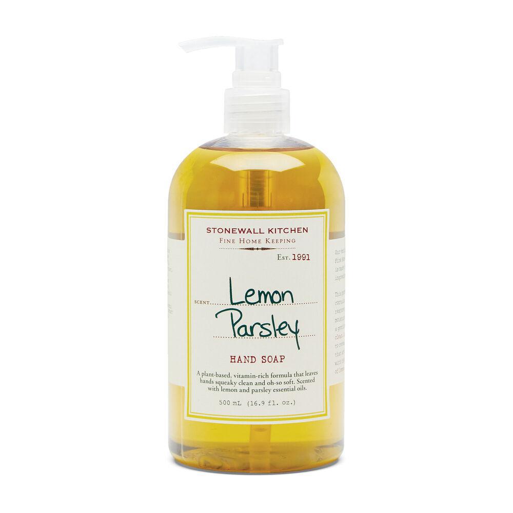 Stonewall Kitchen Lemon Parsley Hand Soap 16.9 fl oz bottle 5625026