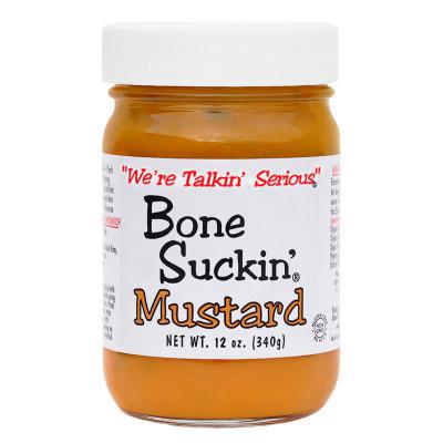 Bone Suckin' Sauce - World Champ Mustard 12oz 3520 DISSVF *