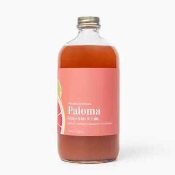 Wood Stove Kitchen - Paloma (Grapefruit & Lime) Cocktail and Mocktail Mixer 16 oz