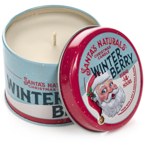 Murphy's Naturals - Santa's Naturals - Winter Berry 3.5 oz Mini Candle - SN013-WB-SGL-C6