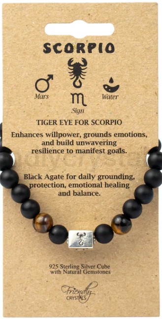 Friendly Crystals - Zodiac Collection - Scorpio - 6MM