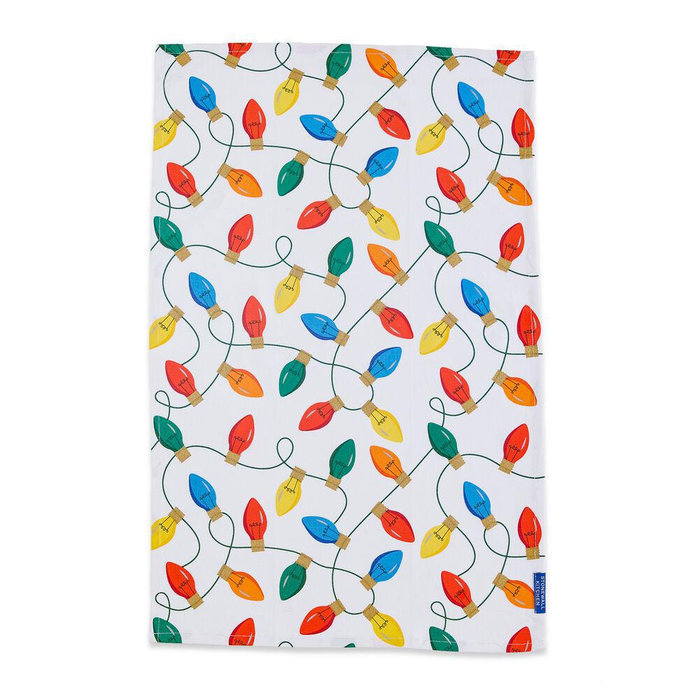 Stonewall Kitchen - Tea Towel Christmas Lights XMAS 608823