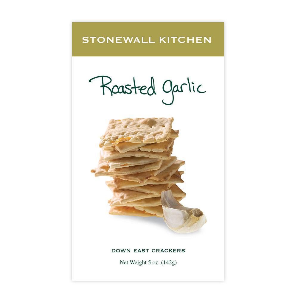 Stonewall Kitchen - Roasted Garlic Crackers 5 oz - 553005