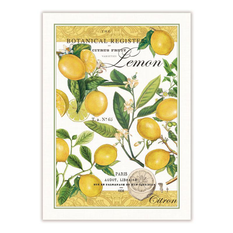 Stonewall Kitchen - Michel Design Works - Lemon Basil Kitchen Towel - 810008
