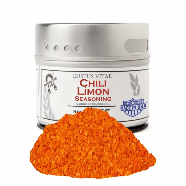 Gustus Vitae - Chili Limon Seasoning Tin - DISSVF