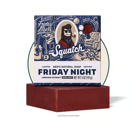 Dr. Squatch - Friday Beers - Friday Night Bar Soap 5 oz - WH-BAR-AHR-01