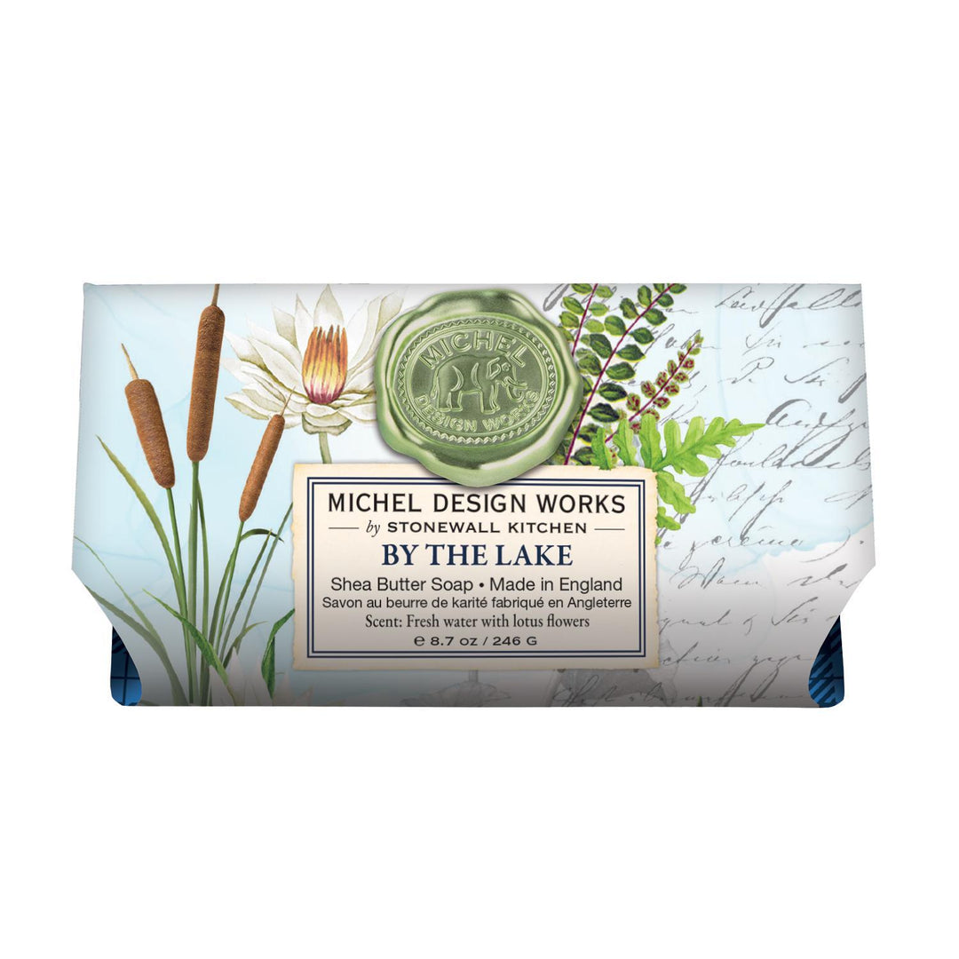 Michel Design Works - By the Lake Large Bath Soap Bar 8.7oz 802429 DISVEN