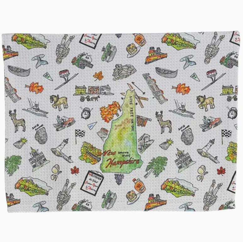 Pippa New Hampshire Tea Towel - PT-NH