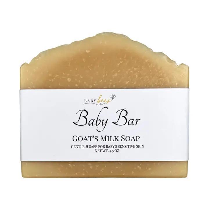Sister Bees - Goat Milk Soap Bar - For Baby - Natural Michigan 4.5 oz