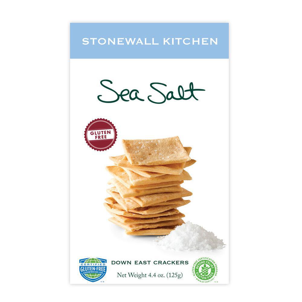 Stonewall Kitchen - Gluten Free Sea Salt Cracker 4.4 oz Box - 553198