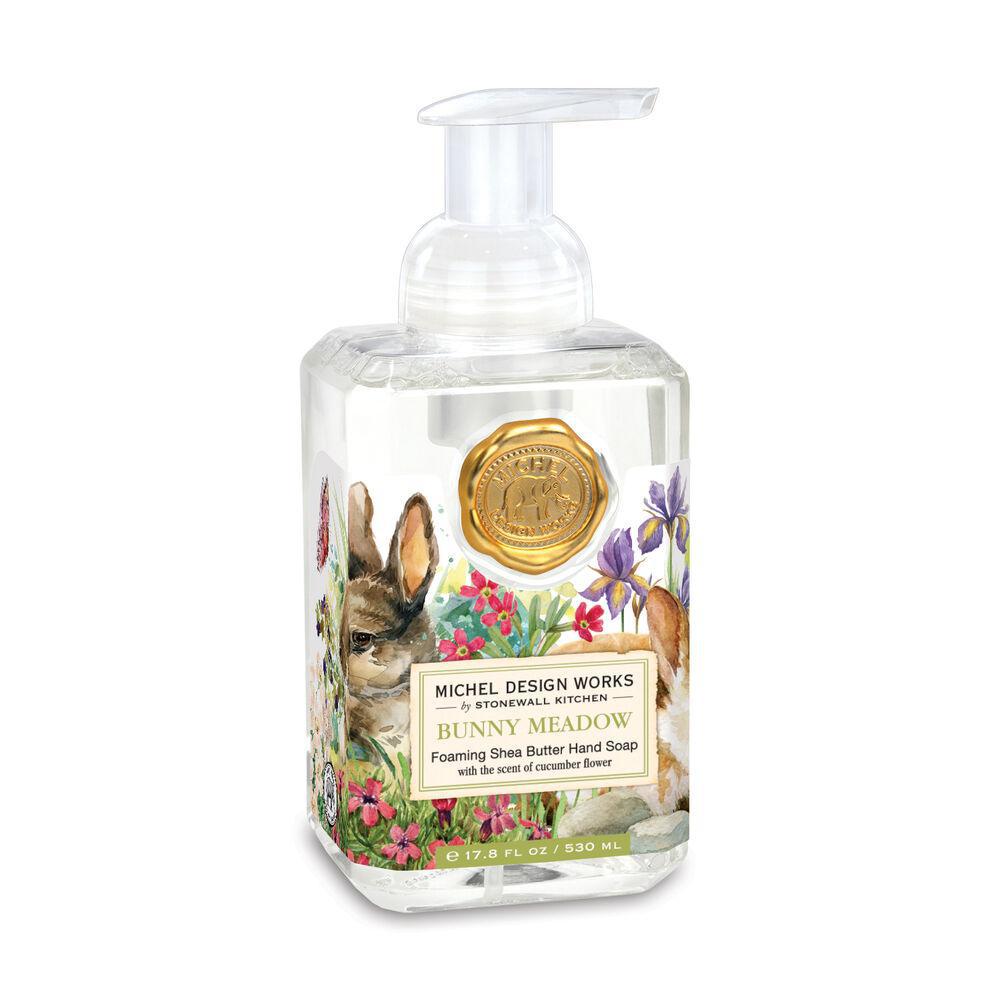 Stonewall Kitchen - Michel Design Works - Bunny Meadow Foaming Soap 17.8 oz - 801382 DISVEN