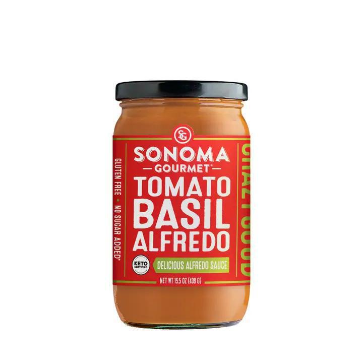 Sonoma Gourmet - Tomato Basil Alfredo Pasta Sauce 15.5 oz - CSG1084-1