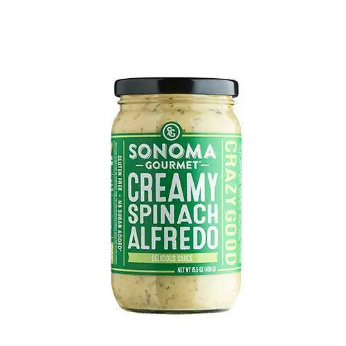 Sonoma Gourmet - Spinach Alfredo Pasta Sauce 15.5 oz - CSG1073-1